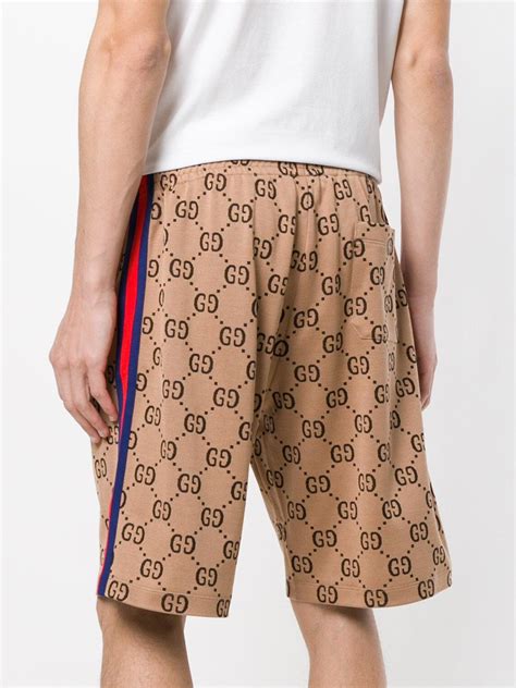 gucci brown shorts|Gucci men shorts sale.